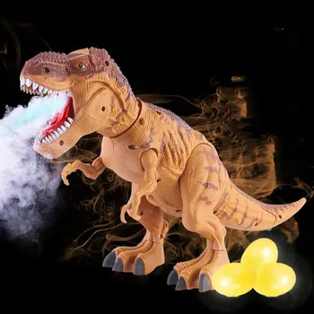Didelis Dinozauras, Žaislai Pėsčiomis Elektros Srove Dinozaurų su Mechaniniu Balso Tyrannosaurus Rex Dinozaurų Kiaušinių Dinozaurų Pasaulis