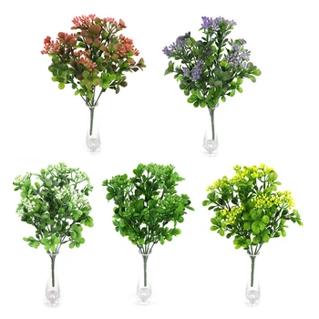 Modeliavimo 7 šakutės Milano Vaisių Amatų Gėlių kompozicijų Vieno Augalų Darbalaukio Vaza Apdailos Kelis Augalų Krepšelį Gėlių Vazonas