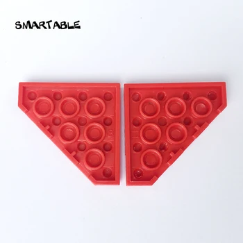 Smartable Pleišto Plokštė 4x4 nupjautas Statybinių Blokų dalys 