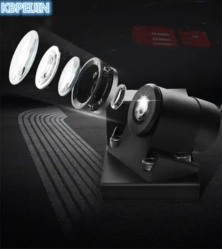 2VNT Automobilių Angelas Sparnų LED sveiki žibintai, Automobilių Durų mandagumo Projektoriaus Šviesos Lexus rx350 rx gs is250 gs300 rx300 nx rx330 gx470