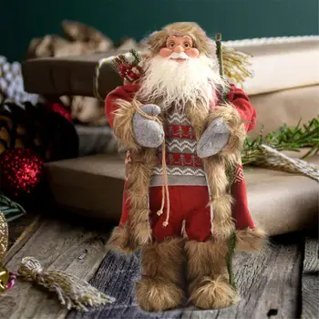 45cm Kalėdų Senelio Lėlės Kalėdų 2020 Papuošalai Buveinės Šalies Vaikų Naujųjų Metų Dovana Kalėdų Eglutės Puošimas Vestuvių Šalių Rekvizitai