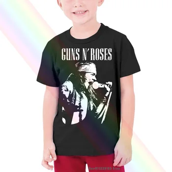 Oficialus Guns N Roses, Axl Live Profilis Mens Padidino Anglis Vaikų Vaikas, T-shirt