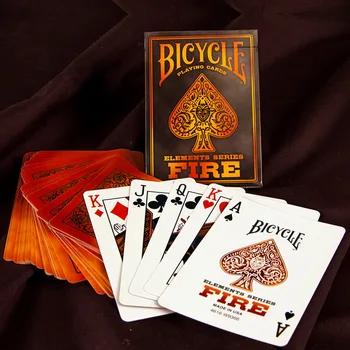 Ugnies Elementų Serijos Pokerio Kortų Kaladės Naujos Maigc Gudrybės