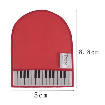 IRIN Fortepijono Klavišus Švarios Pirštinės Klavišiniai Instrumentai Valymo Audinys Minkštas Mikropluošto su Fortepijono Klaviatūra Modelio Dizainas
