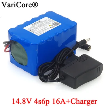 VariCore 14.8 V 12Ah 18650 li-iom baterija naktį žvejybos lempa, šildytuvas kalnakasiams lempa stiprintuvas baterija su BMS+16.8 V Kroviklis 1A