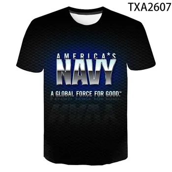 Naujas Vasarą Navy Seal 3D T Marškinėliai Atsitiktinis Streetwear Berniukas Mergaitė Vaikai Mados Vyrams, Moterims, Vaikams, Kietas Atspausdintas T-shirt Viršūnes Tee