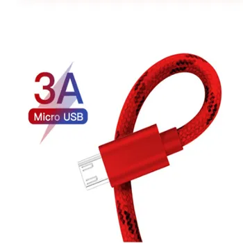 1M 2M 3M Micro USB Laidas, Greito Įkrovimo Už Xiaomi Redmi 5 Pastaba Pro 