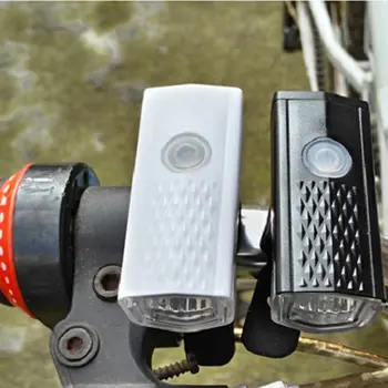 Bike Bicycle Light USB LED Įkrovimo Rinkinys Kalnų Ciklo Priekio Atgal Žibintų Lemputė, Blykstė