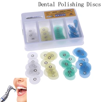 10 Vnt Dantų Apdailos Ir Poliravimo Diskai, Bendras Sumažinimas Kontūrinių Įtvaro Juostos Nustatyti Dantų Poliravimo Diskus Medžiagas