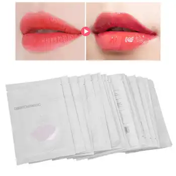 30 Vnt Lūpų Nekaunīgi Crystal Collagen Lūpų Kaukė Įklotai Drėkina Anti-Dry Anti Senėjimo Raukšlių Drėkinamasis Maitina Lūpų Priežiūros Esmė