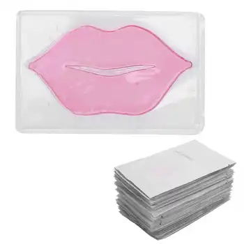 30 Vnt Lūpų Nekaunīgi Crystal Collagen Lūpų Kaukė Įklotai Drėkina Anti-Dry Anti Senėjimo Raukšlių Drėkinamasis Maitina Lūpų Priežiūros Esmė