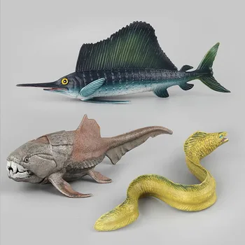 Vandenyno Jūros Gyvenimo Modeliavimas Gyvūnų Modelio, Žuvis, Veiklos, Žaislų, Duomenys Vaikams Švietimo Dovanų Kolekcija
