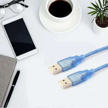 30cm USB 2.0 Extension Cable Male vyrams, USB prailginimo Laidas Core USB Trumpas Kabelis Anti-trukdžių Vario Standartinis Paketas 1