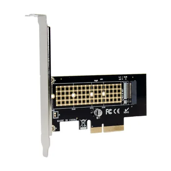 Pridėti Korteles PCIE x4 M. 2 NVMe Adapter Pci-e 4X M2 KLAVIŠĄ M VSD Plėtros Kortelę Ratai nemokamai plug and play, Kompiuterio Komponentų
