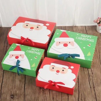 Didelis Kalėdinių Dovanų Dėžutė Saldainių Pakuotės, Dėžutės Sausainių Pakelis Didelis Kalėdinių Dovanų Pakavimo Dėžutės Saldainių Dėžutė 31x25x8cm