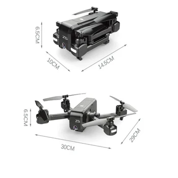 2019 Z5 Drone su Kamera 1080P/720P GPS Drone 2.4 G/5G Wifi FPV Aukščio Laikyti Quadrocopter Sekite Mane RC Quadcopter
