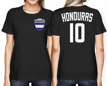 2019 Karšto pardavimo Mados Hondūras Soccers Futbolininkas Crest Šalies Pasididžiavimas moteriški Marškinėliai Tee marškinėliai