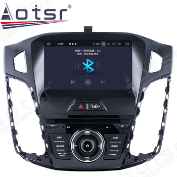 AOTSR 8 colių Android 10.0 IPS GPS Navigacijos Automobilinį Radijo Grotuvas Už Ford Focus 2012-2017 Multimedia Player Galvos Vienetas magnetofonas