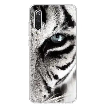 Mados Tigras, Leopardas Telefoną Atveju Xiaomi Redmi Mi Pastaba 8 9 10 CC9 9T A1 A2 A3 Lite Pro 6X 5X F1 CC9E Coque Dangtis