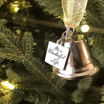 Naujas Kalėdų Papuošalų Varpai Kalėdų Šalis, Medžių Apdailos Reikmenys, Žavesio Atminimo Pakabukas Varpai Ornamentu Dropshipping