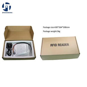 902-928Mhz UHF RFID kortelių skaitytuvas 0 - 8m tolimojo nuotolio su Antena 8dbi RS232/TCP/IP/Wiegand26/32 /66 UHF Skaitytuvas
