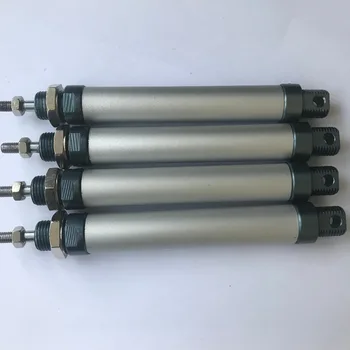 Pagimdė 20mm X25mm insulto dvigubo veiksmo rūšis Aliuminio Lydinio Mini Cilindrų pneumatinio cilindro oro balione