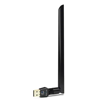 WiFi USB Antenos Adapteris AC600Mbps Belaidžio WiFi Adapteris 600M 2.4 G, 5 ghz Dual Band Wifi Tinklo plokštė 802.11 a/b/g/n Drop Laivyba